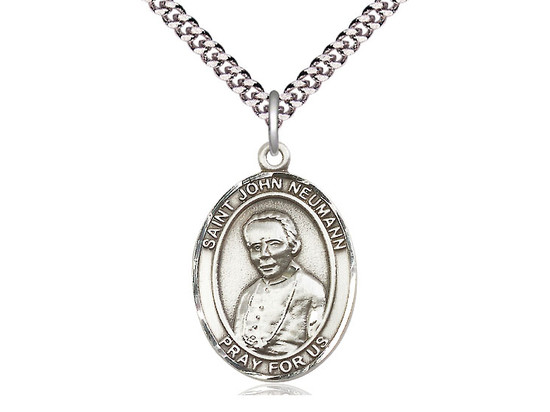 St. John Neumann - Oval Patron Saint Series