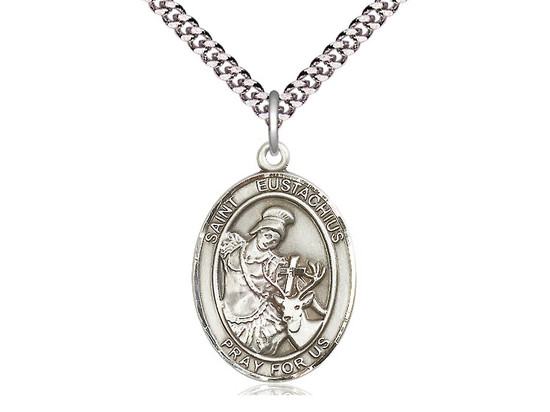St. Eustachius - Oval Patron Saint Series
