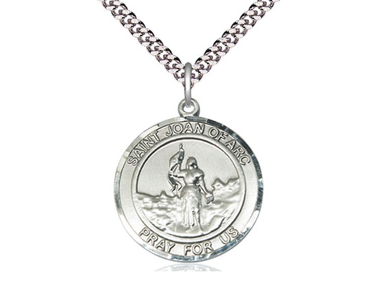 St. Joan of Arc - Round Patron Series