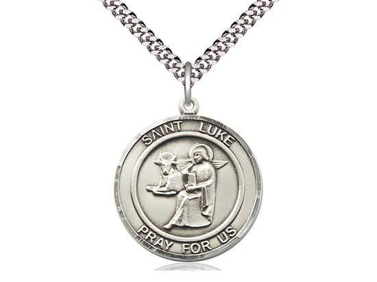 St. Luke the Apostle - Round Patron Series