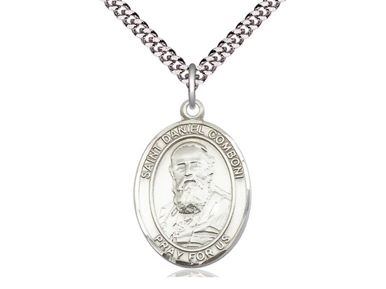St. Daniel Comboni - Oval Patron Saint Series
