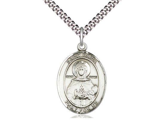 St. Daria - Oval Patron Saint Series