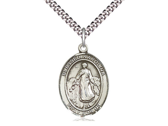 Bl. Karolina Kozkowna - Oval Patron Saint Series