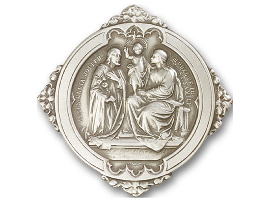 Holy Family Visor Clip