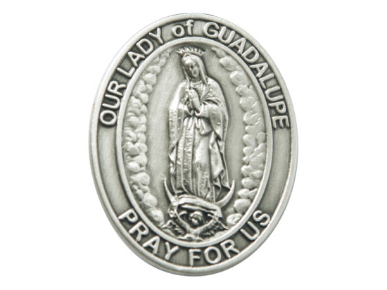 Our Lady of Guadalupe Visor Clip