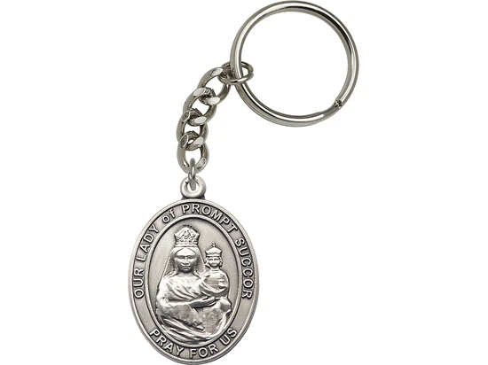 Our Lady of Prompt Succor Key Chain