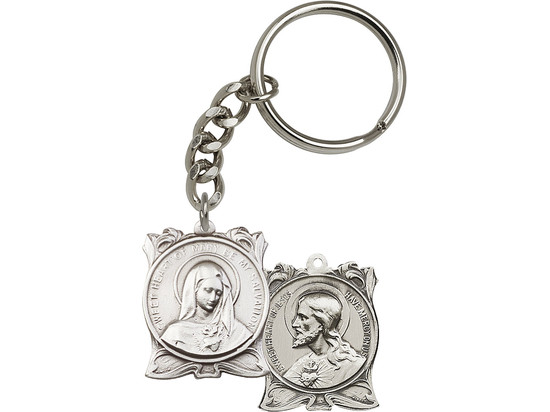 Immaculate Heart of Mary Key Chain