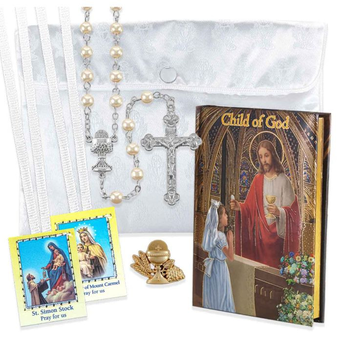 Girls  Deluxe Child of God Communion Set