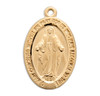 Gold Over Sterling Silver Miraculous Medal Gold Over Sterling Silver Miraculous Medal