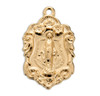 Gold Over Sterling Silver Miraculous Medal