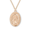 Gold Over Sterling Silver Miraculous Medal