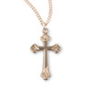 Gold Over Sterling Silver Cross