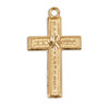 Gold Over Sterling Silver Cross