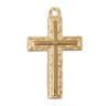 Gold Over Sterling Silver Cross