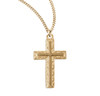 Gold Over Sterling Silver Cross