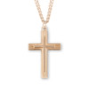 Gold Over Sterling Silver Cross