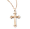 Gold Over Sterling Silver Cross