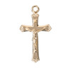 Gold Over Sterling Silver Crucifix