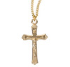 Gold Over Sterling Silver Crucifix