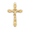 Gold Over Sterling Silver Crucifix