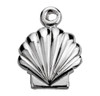 Holy Baptism Shell Sterling Silver Medal