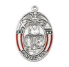 Sterling Silver Oval Military Medal