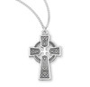 Sterling Silver Irish Celtic cross Pendant