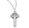 Saint Benedict Jubilee Sterling Silver Medal/Crucifix Saint Benedict Jubilee Sterling Silver Medal/Crucifix