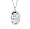 Patron Saint Henry Oval Sterling Silver Medal