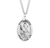 Patron Saint Regina Oval Sterling Silver Medal Patron Saint Regina Oval Sterling Silver Medal