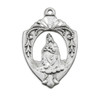 Our Lady of Laleche English Version Sterling Silver Medal Our Lady of Laleche English Version Sterling Silver Medal
