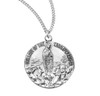 Our Lady of Fatima Round Sterling Silver Medal Our Lady of Fatima Round Sterling Silver Medal