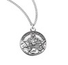 Our Lady of Loretto Round Sterling Silver Medal