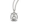 Sterling Silver St. Frances X. Cabrini Square Medal