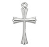 Sterling Silver Taper End Cross Sterling Silver Taper End Cross