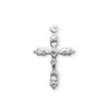 Sterling Silver Wheat Crucifix