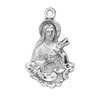 Saint Therese of Lisieux Sterling Silver Medal