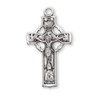 Sterling Silver Celtic Crucifix