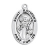 Patron Saint Raymond Oval Sterling Silver Medal Patron Saint Raymond Oval Sterling Silver Medal