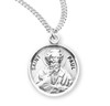 Patron Saint Paul Round Sterling Silver Medal Patron Saint Paul Round Sterling Silver Medal
