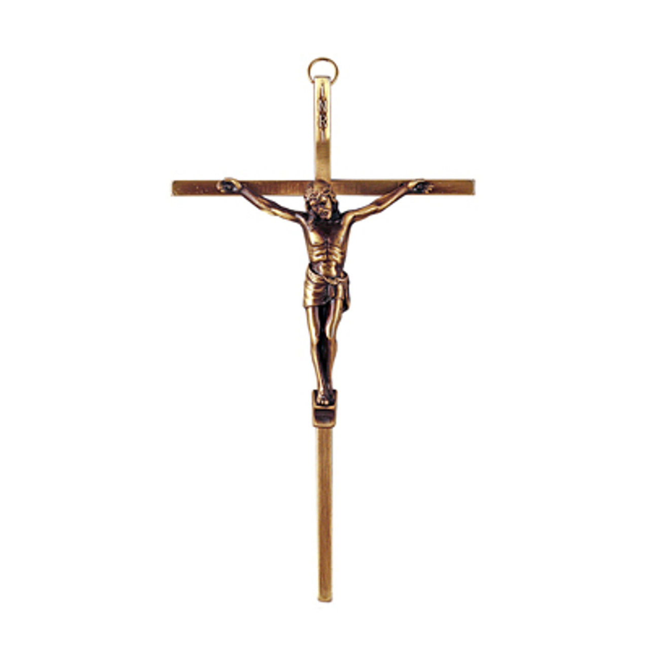 CRUCIANI ポーチ AU20.602 BRONZO Bronze Crucifix with Bronze Corpus 8 inch - Catholic Online