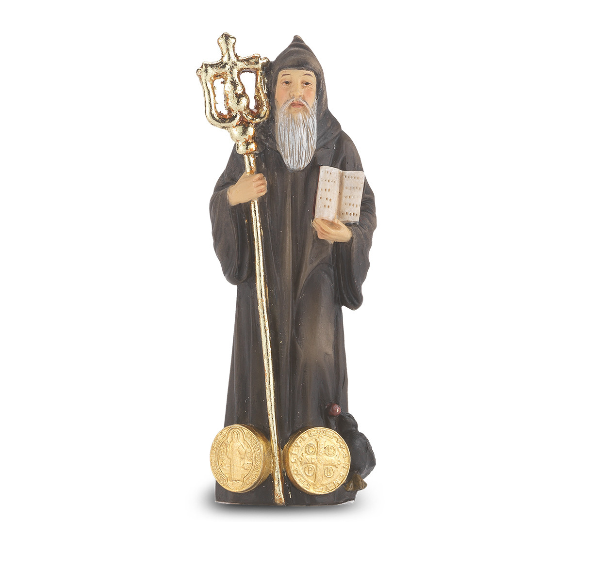 Saint Benedict the Abbott Resin Statue