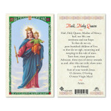 Mary Help Of Christians Laminated Prayer Cards