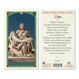 Pieta Laminated Prayer Cards