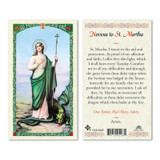 St. Martha Laminated Prayer Cards