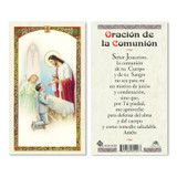 Oracion De Primera Comunion Para Nino Spanish Laminated Prayer Cards