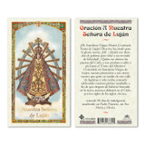 Senora Lujan Spanish Laminated Prayer Cards