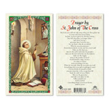 St. John Of The Cross Laminated Prayer Cards