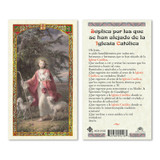 Suplica A Los Alejados Spanish Laminated Prayer Cards