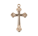 Gold Over Sterling Silver Cross